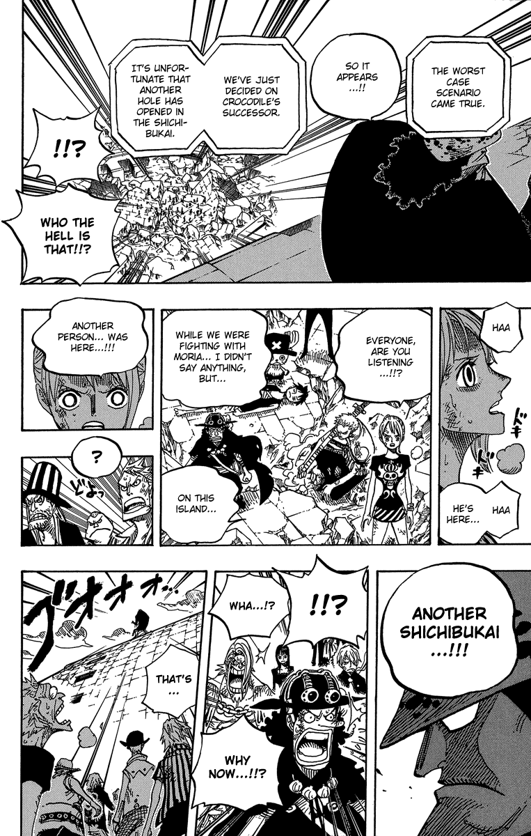 One Piece, Chapter 483 image 14